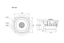 BLAM RELAX 100RFC - 4" 2 Way Coaxial Speakers (PAIR)