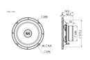 BLAM RELAX BL-200RS - 8" 2-Way Component speakers (PAIR)