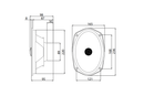 BLAM RELAX 690RC - 6" x 9" 2 Way Coaxial Seakers