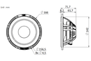 BLAM LIVE L165S - 6.5" Ultra-Slim 2-Way Component Speaker Set
