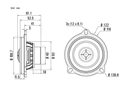 BLAM BL-BM100NC - BMW and Mini Dedicated 2-Way 4" Coaxial Speakers (PAIR)
