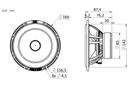 BLAM LIVE L165P - Power 6.5" 2-Way Component Speaker System
