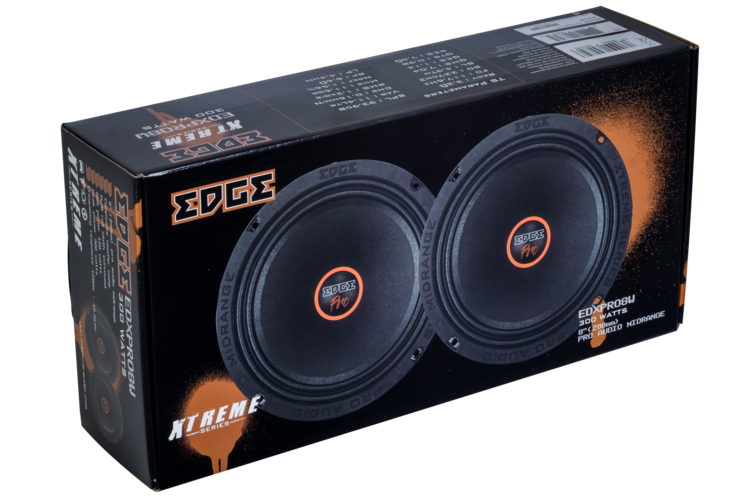 EDGE EDXPRO8W-E9 - 8" Wideband Midrange Speaker (PAIR)