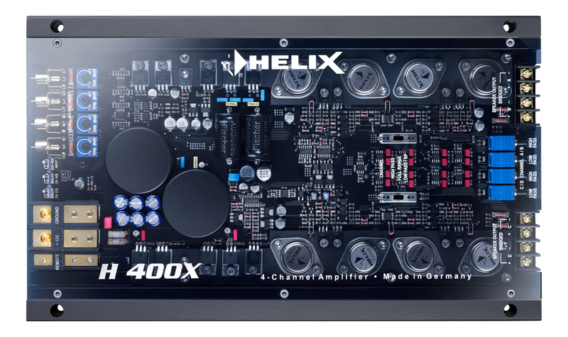 Helix H 400X - 4 Channel Amplifier