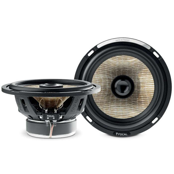 Focal Car Audio PC165FE - 16.5cm 2-Way Coaxial Speakers with Flax Cone Technology (PAIR)
