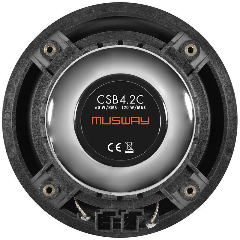 MUSWAY CSB4.2C - 4" 2-Way Component Set For Mercedes E/F/G Models