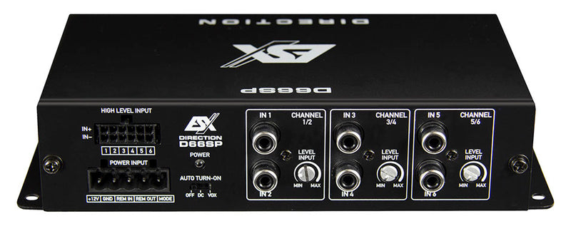 ESX D66SP - 6 Channel DSP