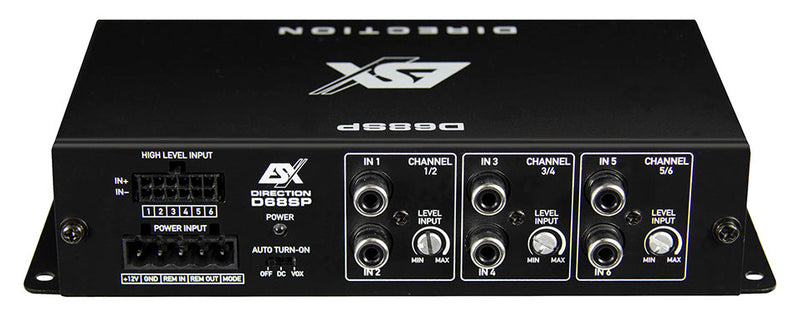 ESX D68SP - Direction 8 Channel DSP