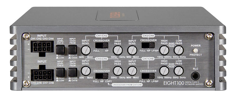 MUSWAY EIGHT100 - 8 Channel Amplifier