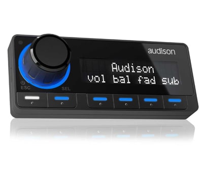 Audison bit DRC MP controller - Digital Remote Control Multimedia Play With Display