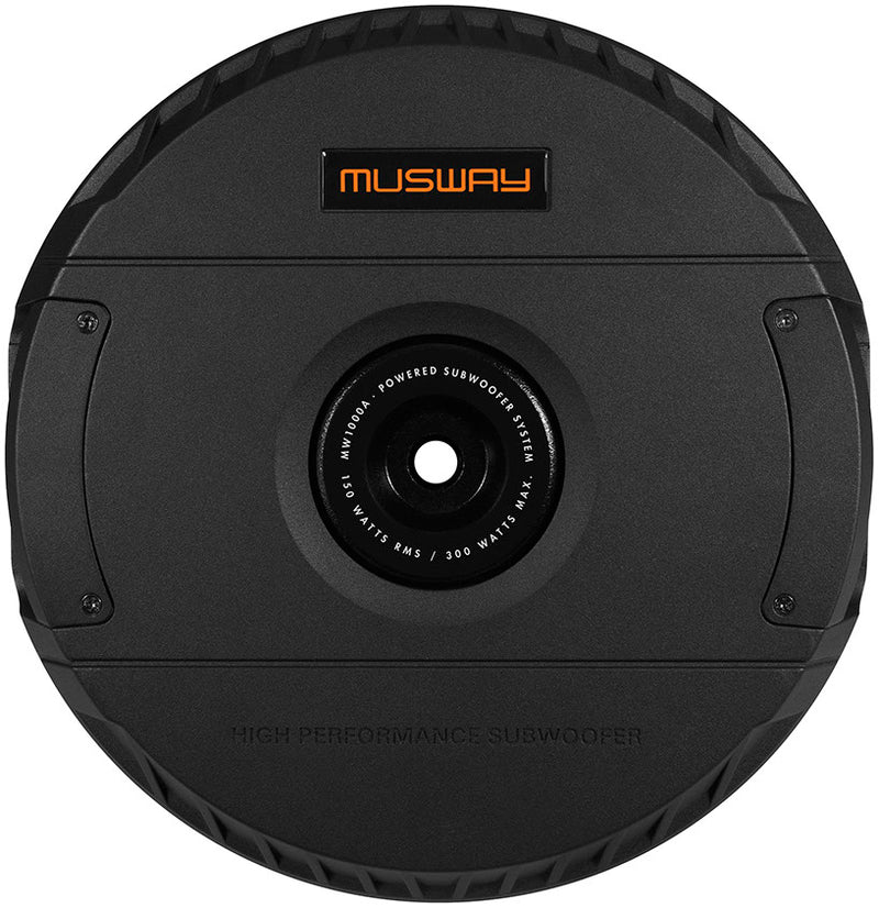 Musway MW1000A - Active 23cm Spare Wheel Subwoofer Enclosure
