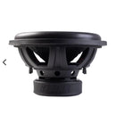 EDGE AUDIO 15" subwoofer model EDS15D2-E3 with a black cone and sturdy frame, showcasing its robust design and features.