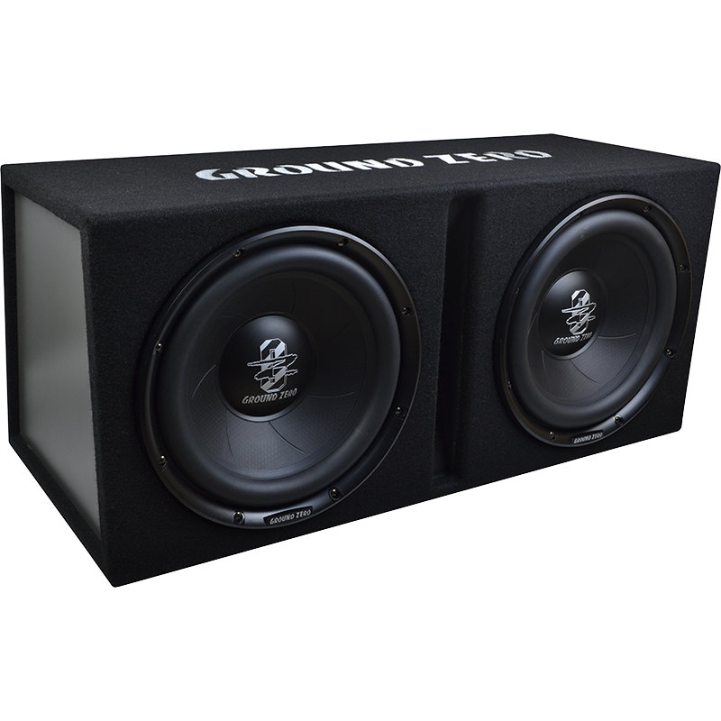 GZIB 2.30BR - Iridium 2x 12″ Subwoofer Loaded Enclosure