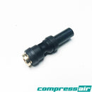CompressAir CA21034 - Straight Plug in Reducer - 3/8” Stem - 1/4” PTC