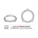 Helix Compose CFMK100 BMW.2 - 4"-100mm BMW Speaker Adapter Rings