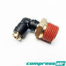 Compress Air CA21031  - Elbow 1/2" MNPT To 1/4" PTC (Sold Individually)