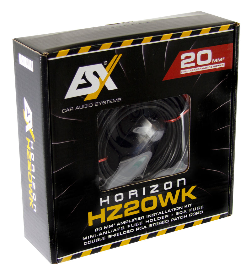 ESK HZ20WK - 20mm2 Amplifier Installation Kit