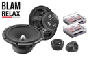 BLAM RELAX 165RX - 6.5" Component Speakers - 2ohm