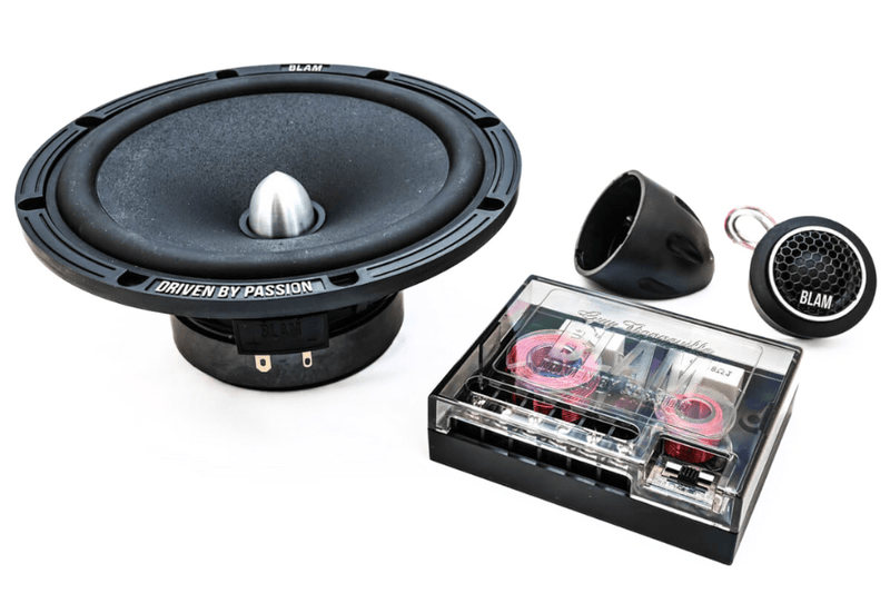 BLAM RELAX 165RX 165mm (6.5") Hi-efficiency 2-ohm component car audio speakers