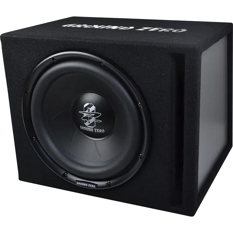 GZIB 30BR-ACT - Iridium 12″ Vented Subwoofer Loaded Active Enclosure