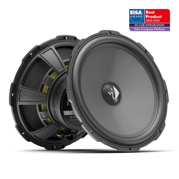Helix Compose Ci3 W200FM-S2 - 2 Ohms 8" Woofers With Grills