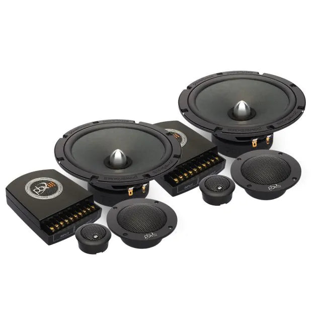 Powerbass 2XL-63.3C -  6.5" 3-Way Component Speakers