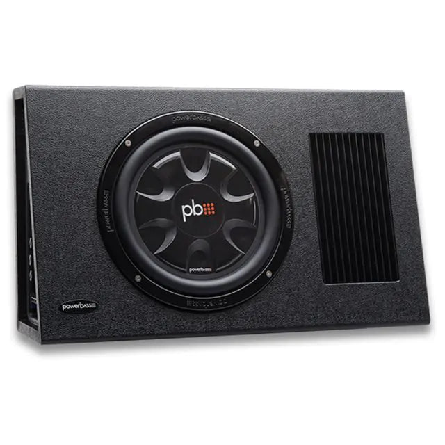 Powerbass PS-AWB101T - 10" Amplified Shallow Subwoofer Enclosure