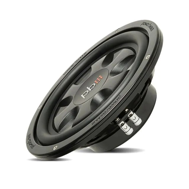 Powerbass S-12TD - 12" Dual 4-Ohm Shallow Mount Subwoofer