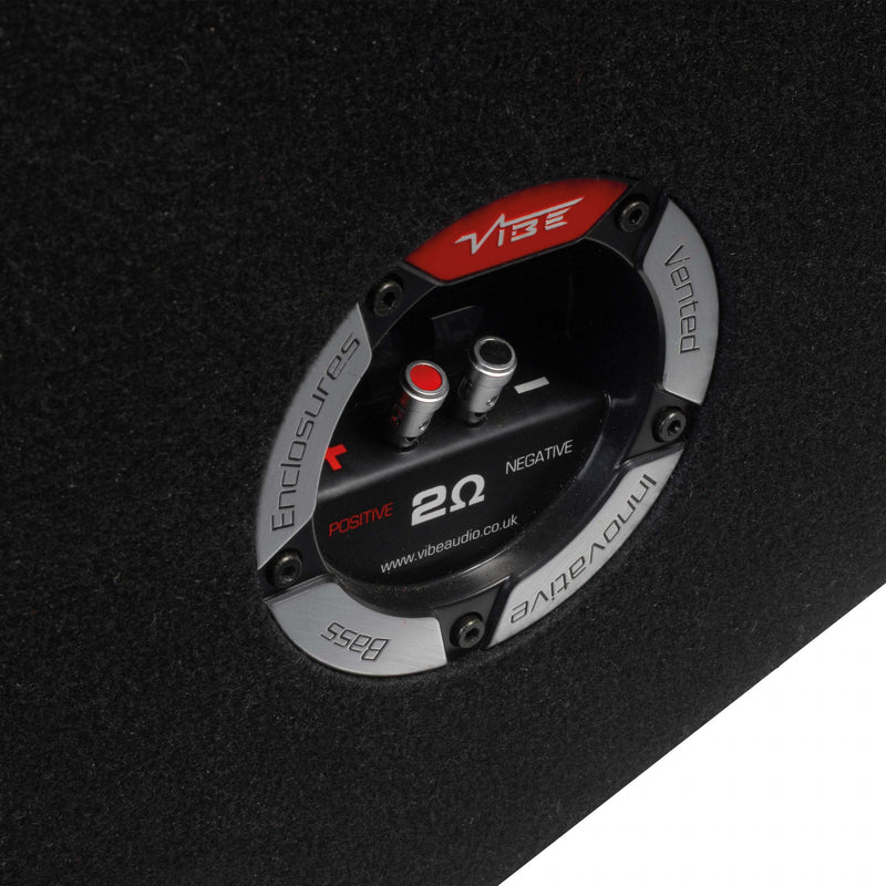 VIBE SLICKMIT12T-V3 – 12" Twin Passive Subwoofer Enclosure