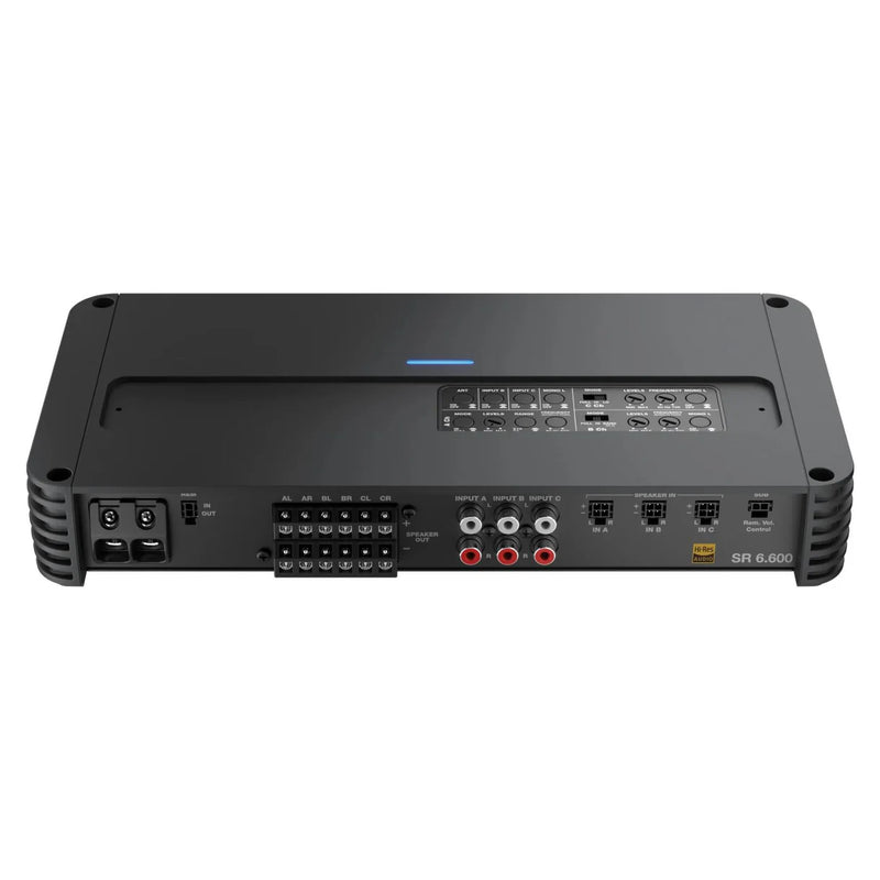 Audison SR 6.600 Amp 6 Channel High Power Bridgeable Speaker Amplifier 1120w RMS