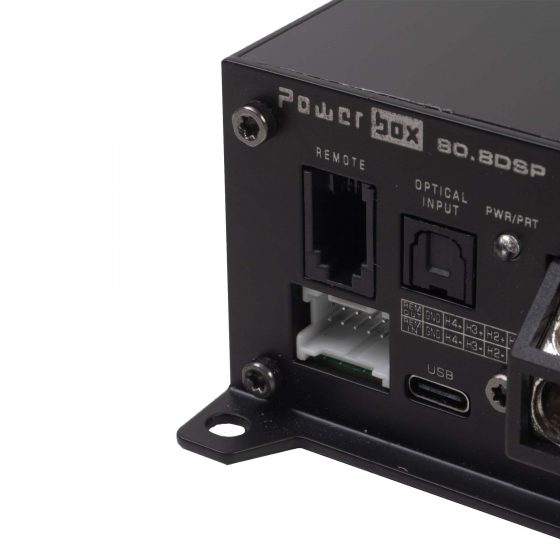 VIBE POWERBOX80.6-8DSP-V3 - 6 Channel Amplifier With 8 Channel DSP