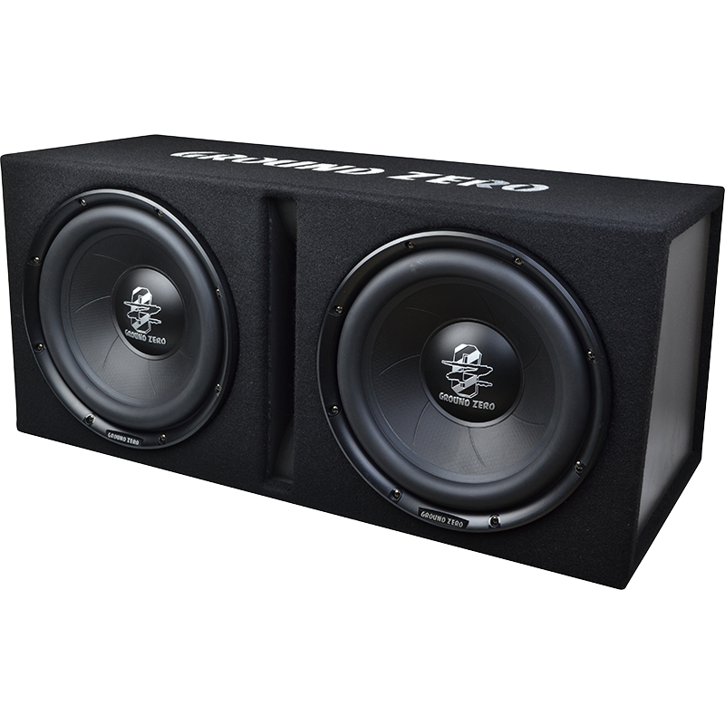 GZIB 2.30BR - Iridium 2x 12″ Subwoofer Loaded Enclosure