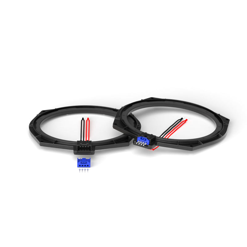 Helix Compose i5 (dual 2 ohm coil) BMW Underseat Woofer upgrade 8 Inch FlexMount Subwoofers 200w