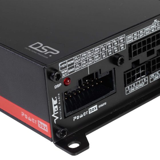 VIBE POWERBOX65.4-8DSP-V3 - 4 Channel Amplifier With 8 Channel DSP