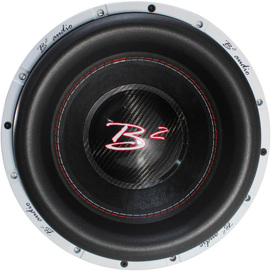Voice Coil Hnx Subwoofer B2 Audio Hnx65 B2 Audio RAMPAGE 1000 Watt RMS  Carbon Fiber Dual 1-Ohm Voice - Main Image
