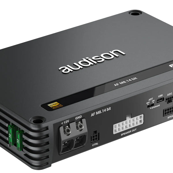 Audison Forza AF M8.14 bit - 8 Channel Amplifier With 14 Channel
