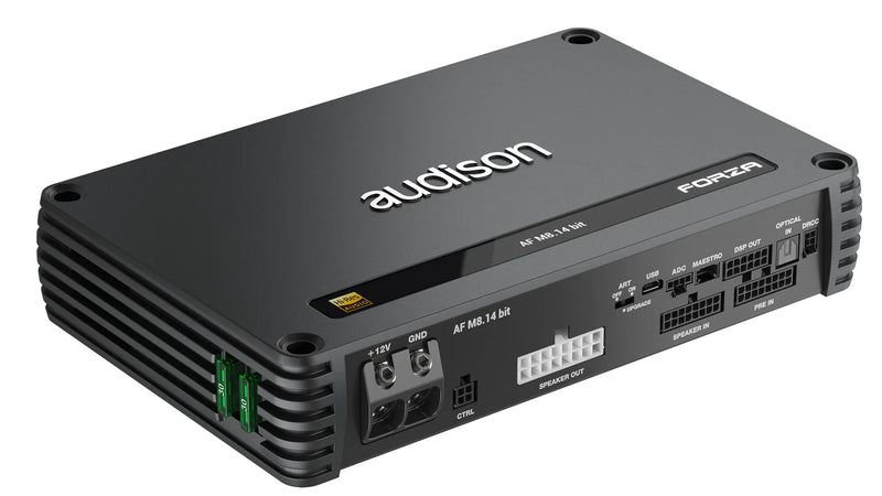 Audison Forza AF M8.14 bit - 8 Channel Amplifier With 14 Channel DSP