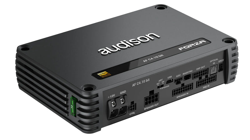 Audison Forza AF C4.10 bit - 4 Channel Amplifier With 10 Channel DSP