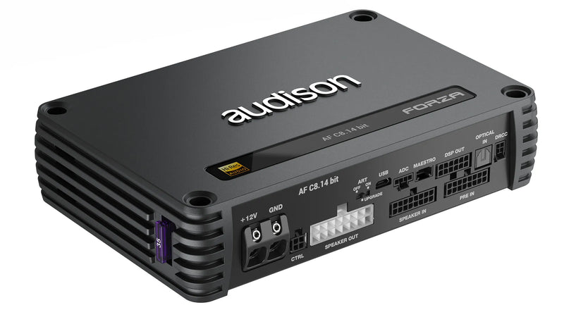 Audison Forza AF C 8.14 bit - 8 Channel Amplifier With 14 Channel DSP