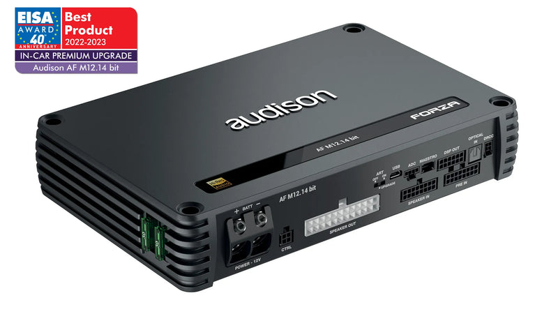 Audison Forza AF M12.14 bit - 12 Channel Amplifier With Bit 14 Channel DSP