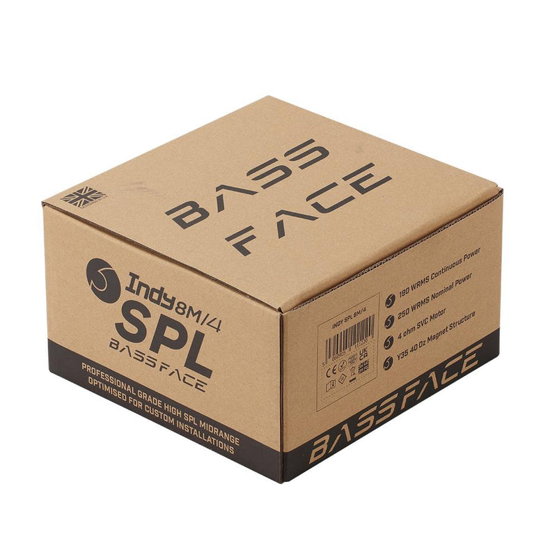 Bassface IndySPL8M/4 - 8" Midrange Speaker