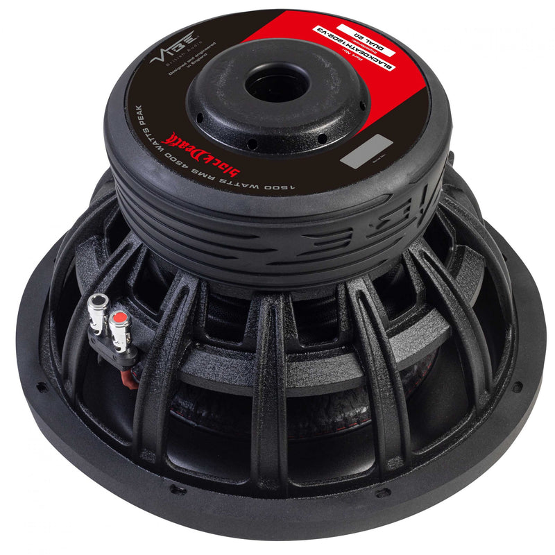 VIBE BD12D4-V3 - 12" Dual 4 Ohm Subwoofer