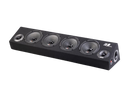 EDGE AUDIO EDBPB8-E5 non-amplified subwoofer enclosure with front view, designed for speaker and tweeter installation.