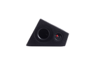 EDGE AUDIO EDBPB8-E5 non-amplified subwoofer enclosure with side view showcasing sturdy black speaker and tweeter casing.