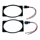 Mk3 & mk4 CADDY Life 4x6” rear speaker adapters and plugs