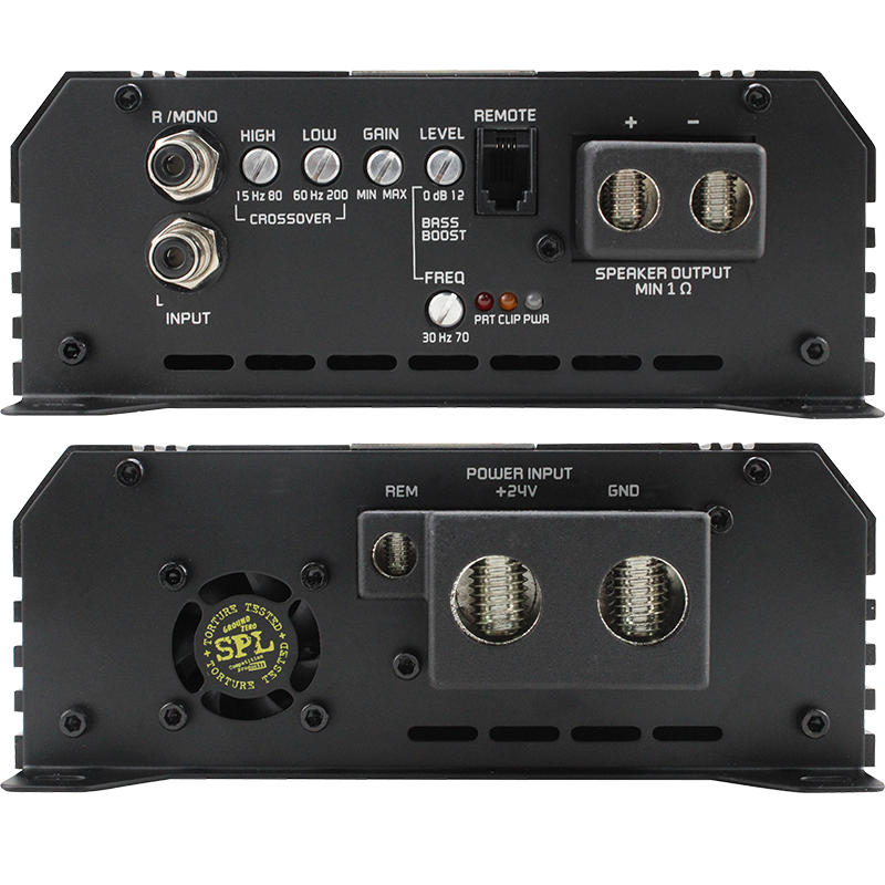 GZCA 3000.M1-24V - Competition Mono SPL Amplifier - 24 Volt