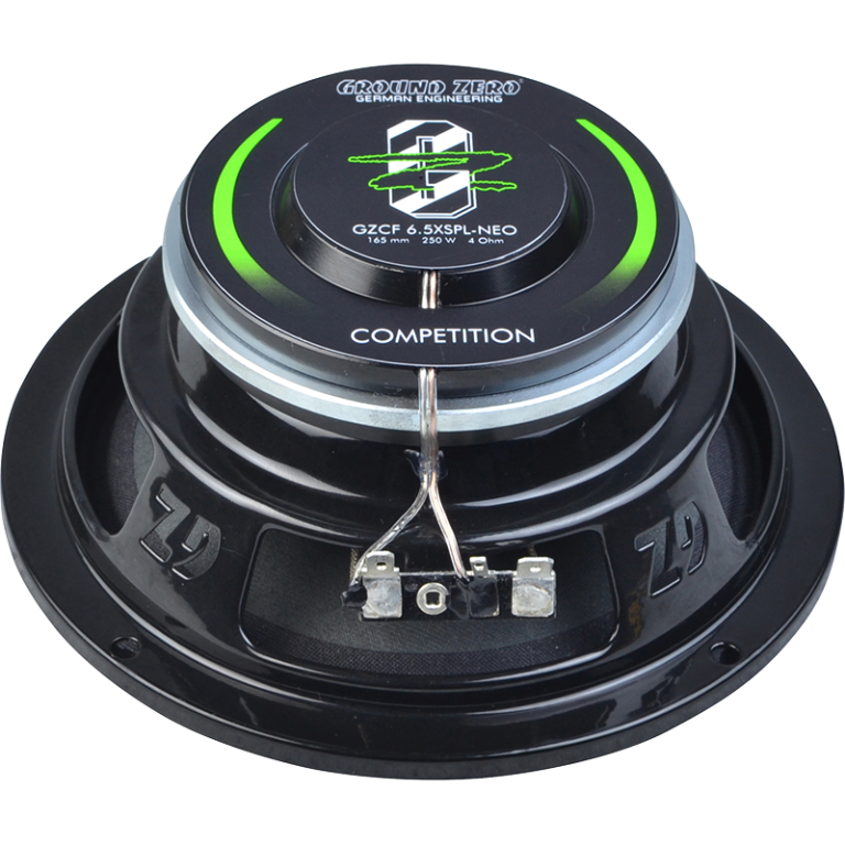 GZCF 6.5XSPL-NEO - Competition 6.5″ 2-Way Coaxial Speaker System With Neodymium Motor