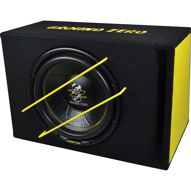 GZIB 12SPL - Iridium 12" Vented SPL Subwoofer Loaded Enclosure