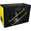 GZIB 12SPL - Iridium 12" Vented SPL Subwoofer Loaded Enclosure