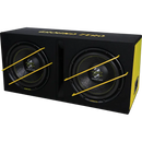 GZIB 2.12SPL - Iridium Twin 12" Vented SPL Subwoofer Loaded Enclosure